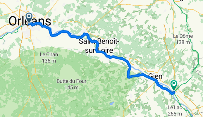 Von Orléans bis Briare