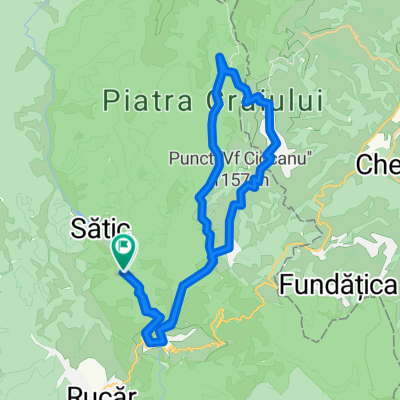 Podul Dambovitei, Ciocanu, Sirnea, Grind, Brusturet