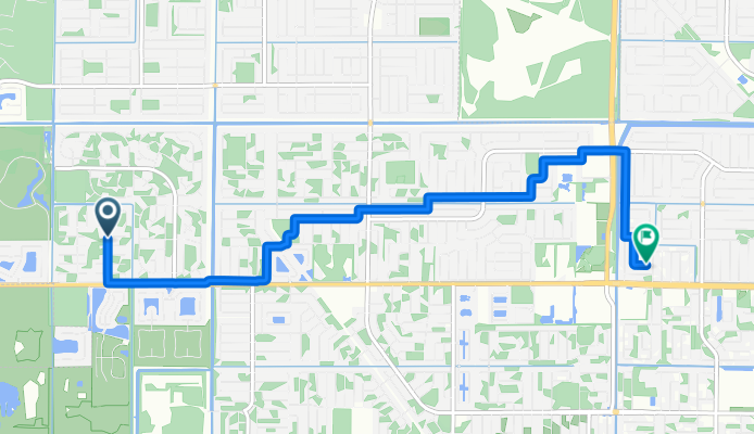 Route to Palm Bay DQ