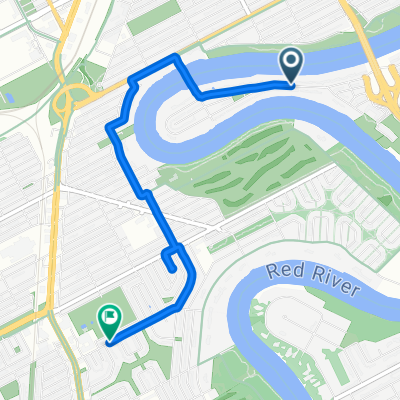 Kingston Row, Winnipeg to Dowker Ave, Winnipeg