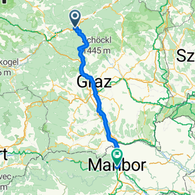 From Bruck an der Mur to Maribor
