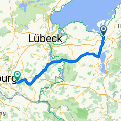 Turmstraße, Wismar nach Bismarckallee, Aumühle