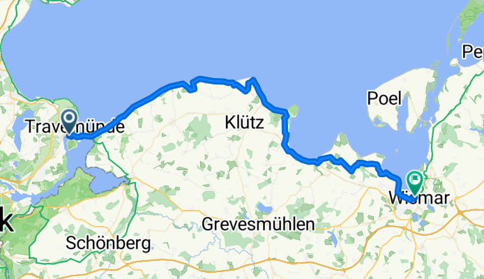 dag 1: Travemunde to Wismar