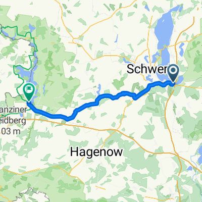 Residence-Park, Raben Steinfeld nach Amtsstraße, Zarrentin am Schaalsee