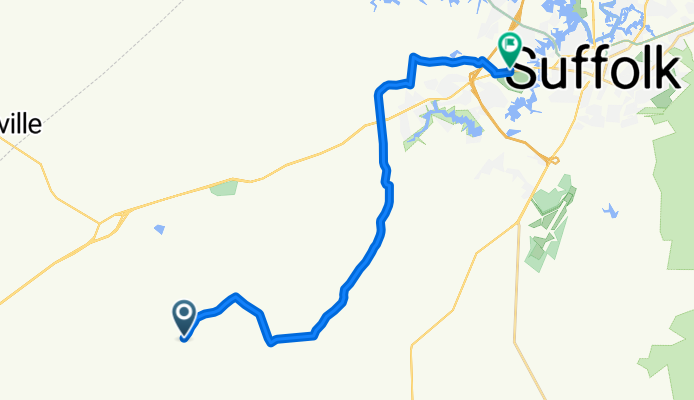 Quaker Dr, Suffolk to Holland Rd, Suffolk