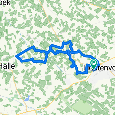 Route in Lichtenvoorde
