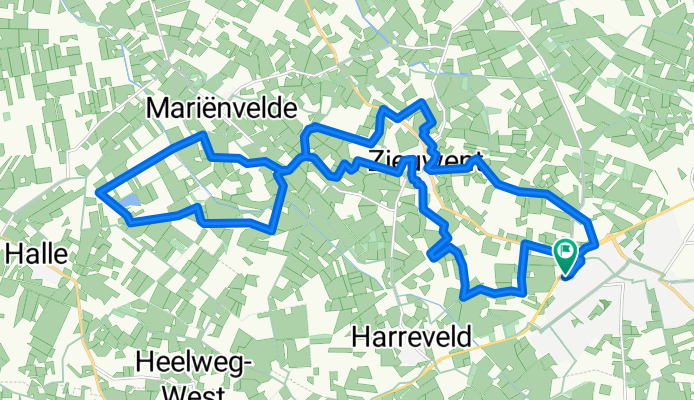Route in Lichtenvoorde