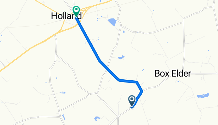 Quaker Dr, Suffolk to Dutch Rd, Suffolk