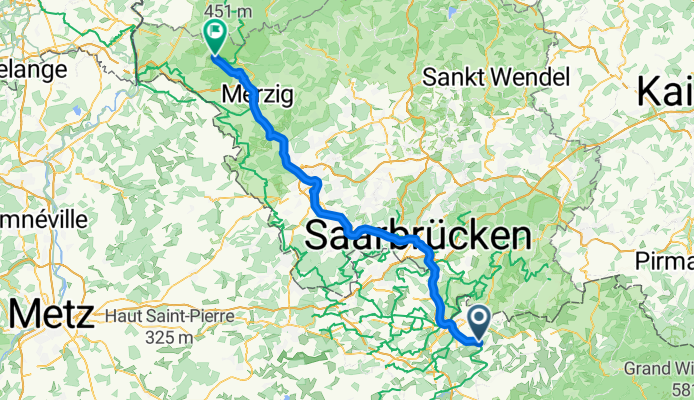Sarreinsming - Orscholz
