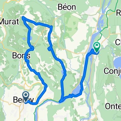 Belley - Chanaz option longue - 2-Belley - Chanaz long option