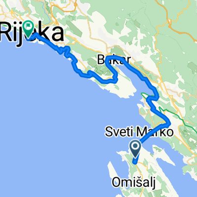 From Omišalj to Rijeka
