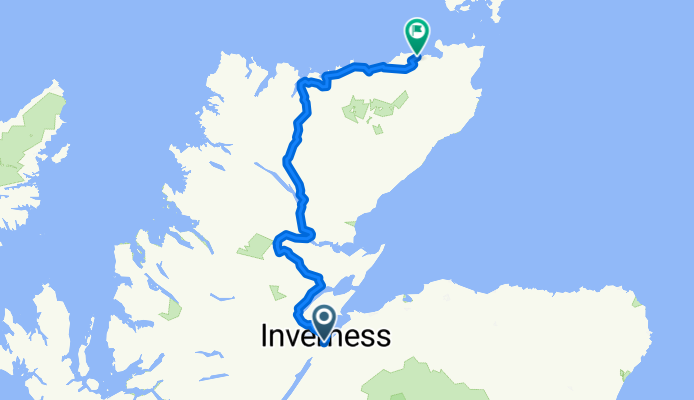 From Inverness to Thurso