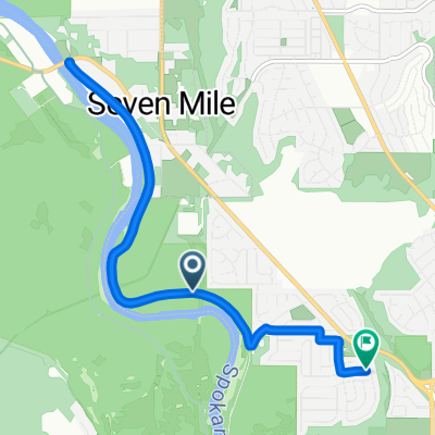 Alw Trails, Spokane to SR-291, Spokane