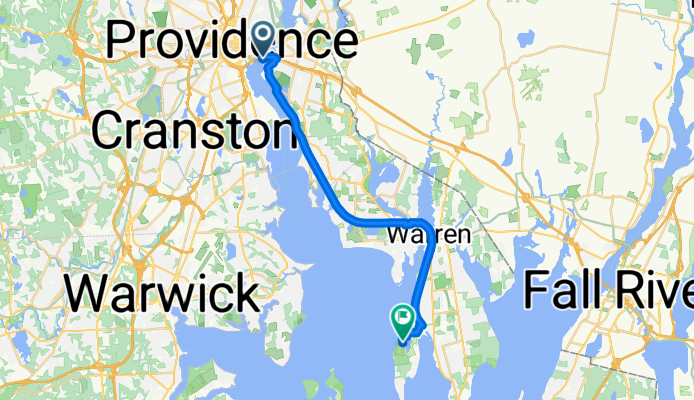 India St, Providence to Colt Dr, Bristol