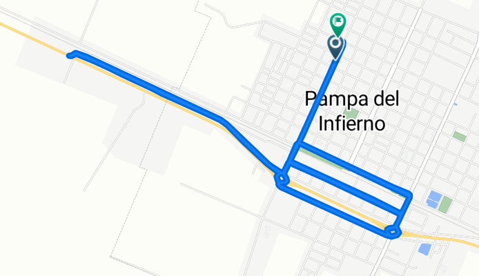 De Alvear a Pampa del Infierno