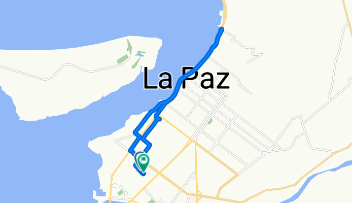 De Calle Valentín Gómez Farías a Calle Valentín Gómez Farías