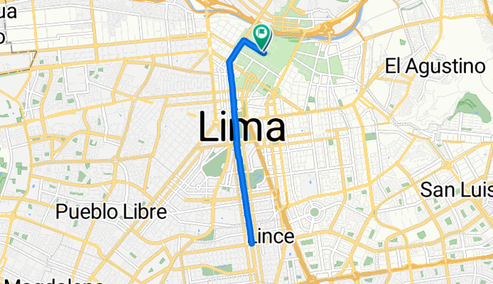 De Jirón Ucayali a Jirón Ucayali