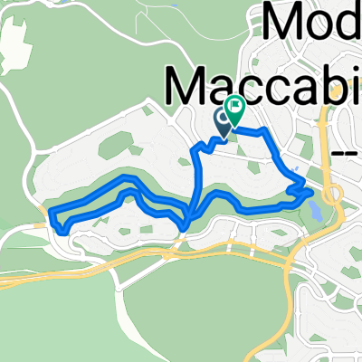 Migdal Yam Street, Modi'in-Makkabbim-Re'ut to Bedolach Street, Modi'in-Makkabbim-Re'ut