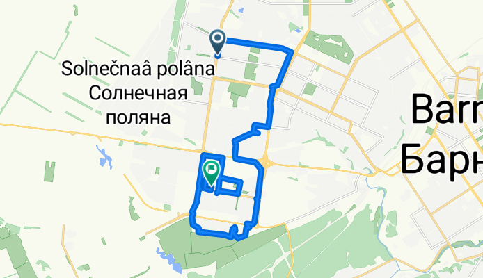 улица Георгия Исакова, Барнаул до Балтийская улица, Барнаул