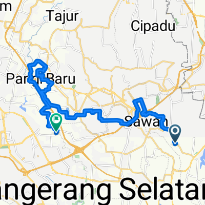 Route in Tangerang City