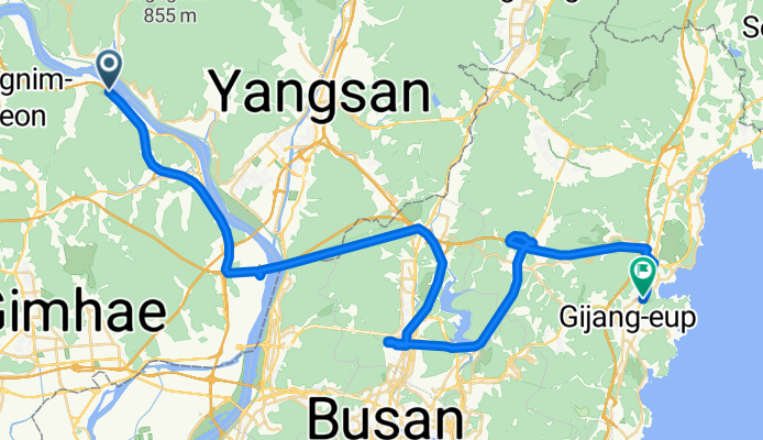 상동면 673-1 ~ 일광면 493-6