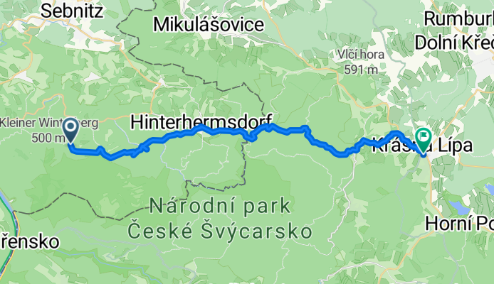 Sebnitz - Krásná Lípa