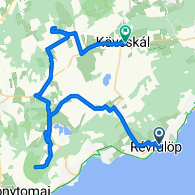 Liget köz, Révfülöp - Fő utca, Köveskál