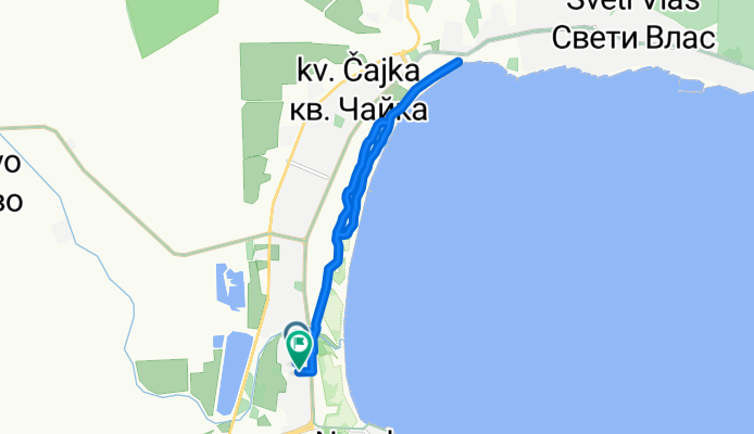 Слънчев бряг, Nesebar to Слънчев бряг, Nesebar