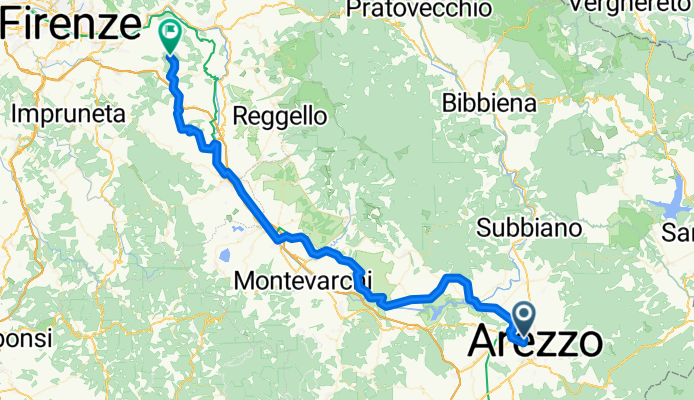 Arezzo - Pontassieve