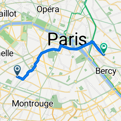 Rue de Vouillé, Paris à Rue de Charenton, Paris