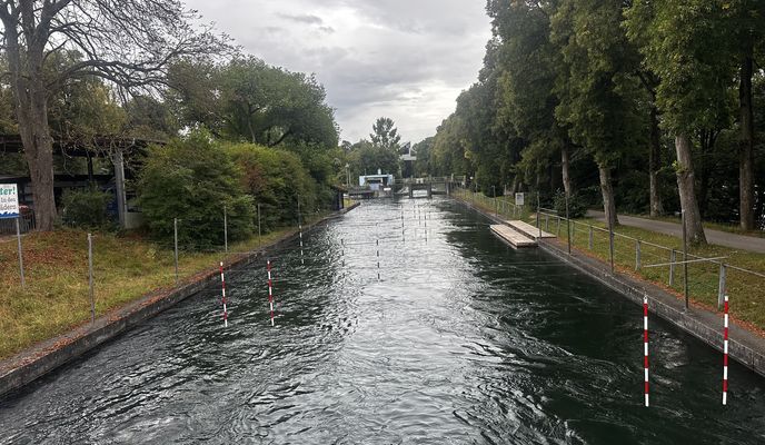 Photo 1 of the Bikemap route "Beim Glaspalast, Augsburg nach Beim Glaspalast, Augsburg"