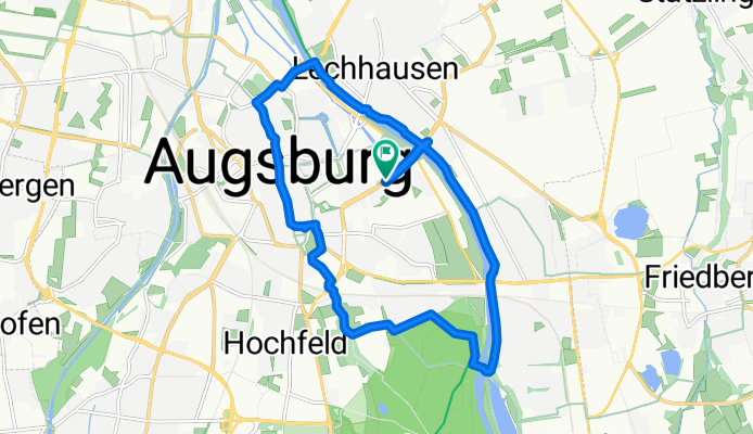 Beim Glaspalast, Augsburg nach Beim Glaspalast, Augsburg