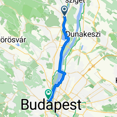 Dumtsa Jenő utca, Szentendre - Erőd utca, Budapest