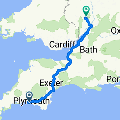 From Torpoint to Ledbury