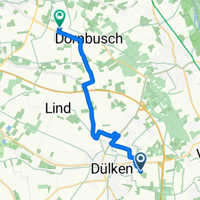 Heesstraße, Viersen nach Bocholt, Nettetal