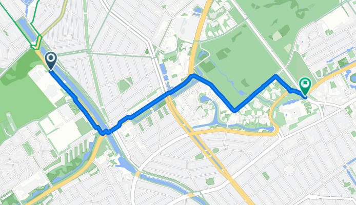 Vogelwijk, Den Haag nach Zeeheldenkwartier, Den Haag