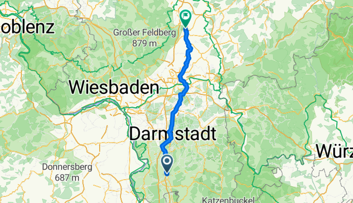 Bensheim - Bad Nauheim