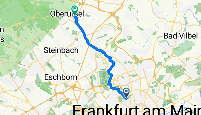 Grüneburgweg nach Oberursel Taunus)