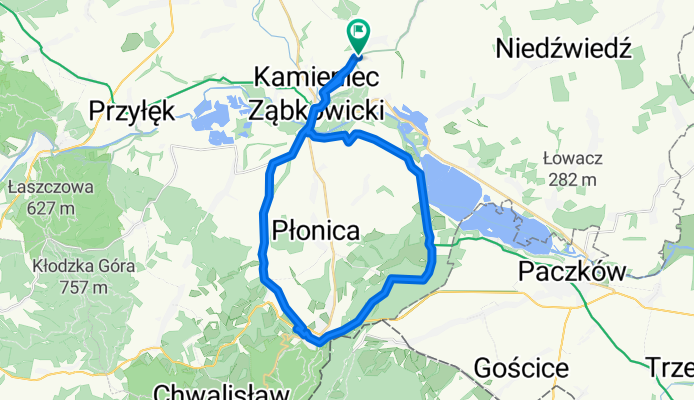 From Kamieniec Ząbkowicki to Złoty Stok