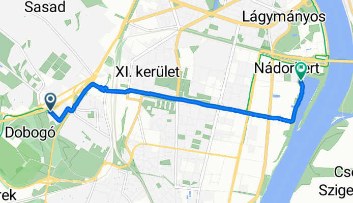 Lapu utca, Budapest - Dombóvári út, Budapest