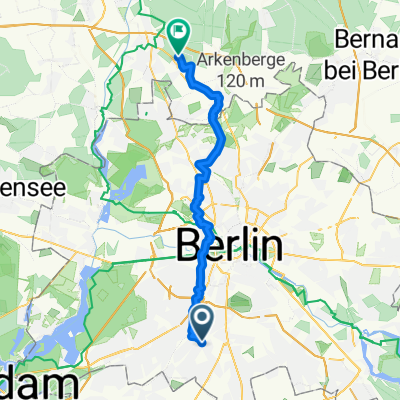 Kaiser-Wilhelm-Straße 115D nach Briesestraße