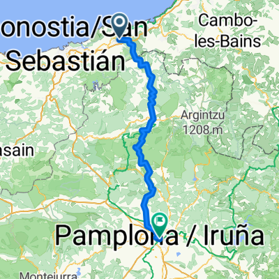 From Irun to Pamplona