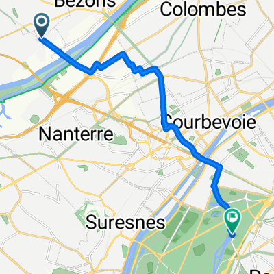 Rue Paul Doumer, Carrières-sur-Seine à Grande Rue un Tour d'Île-de-France, Paris