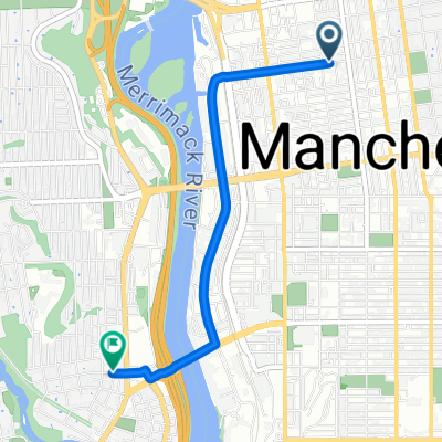 Route in Manchester