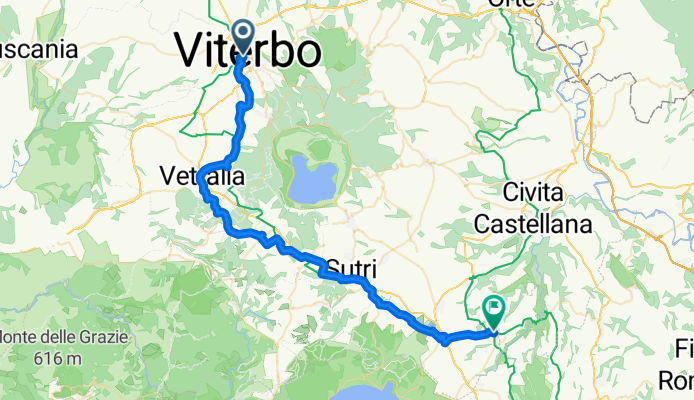 1: Viterbo – Mazzano Romano (UNDER_DEVELOPMENT) - 2: Mazzano Romano – Castel Giubileo (PLANNING) - 3: Castel Giubileo – Rome (DEVELOPED) - 4: Rome – Frascati...