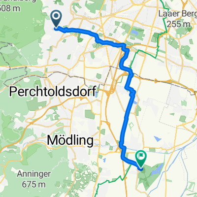 Dr-Schober-Straße, Vienna to Johannesplatz, Laxenburg