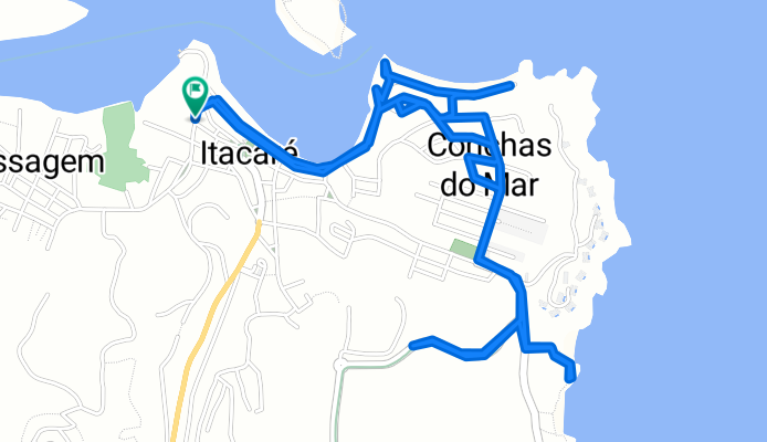Rua Dez de Dezembro, Itacaré a Rua Dez de Dezembro, Itacaré