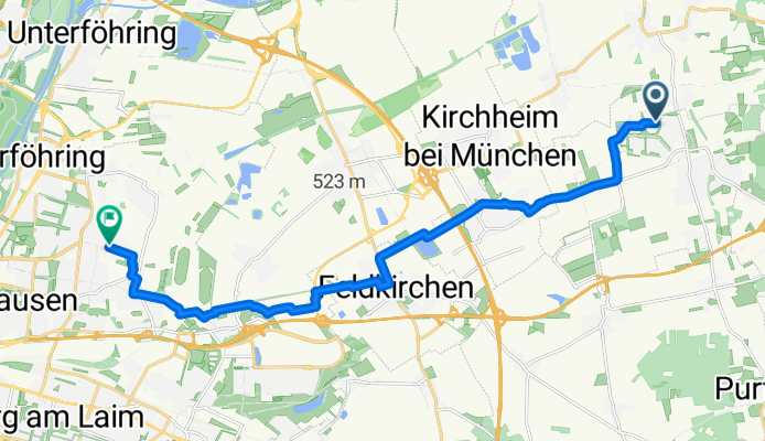 Poing, Poing nach Bogenhausen, München