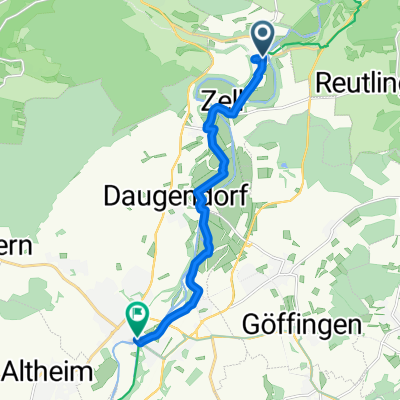 Zum Bahnhof nach Marktplatz