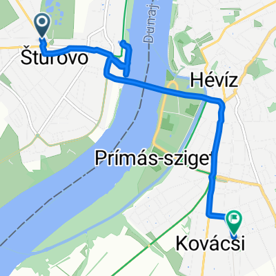 Nánai út, Párkány - Bem tér, Esztergom